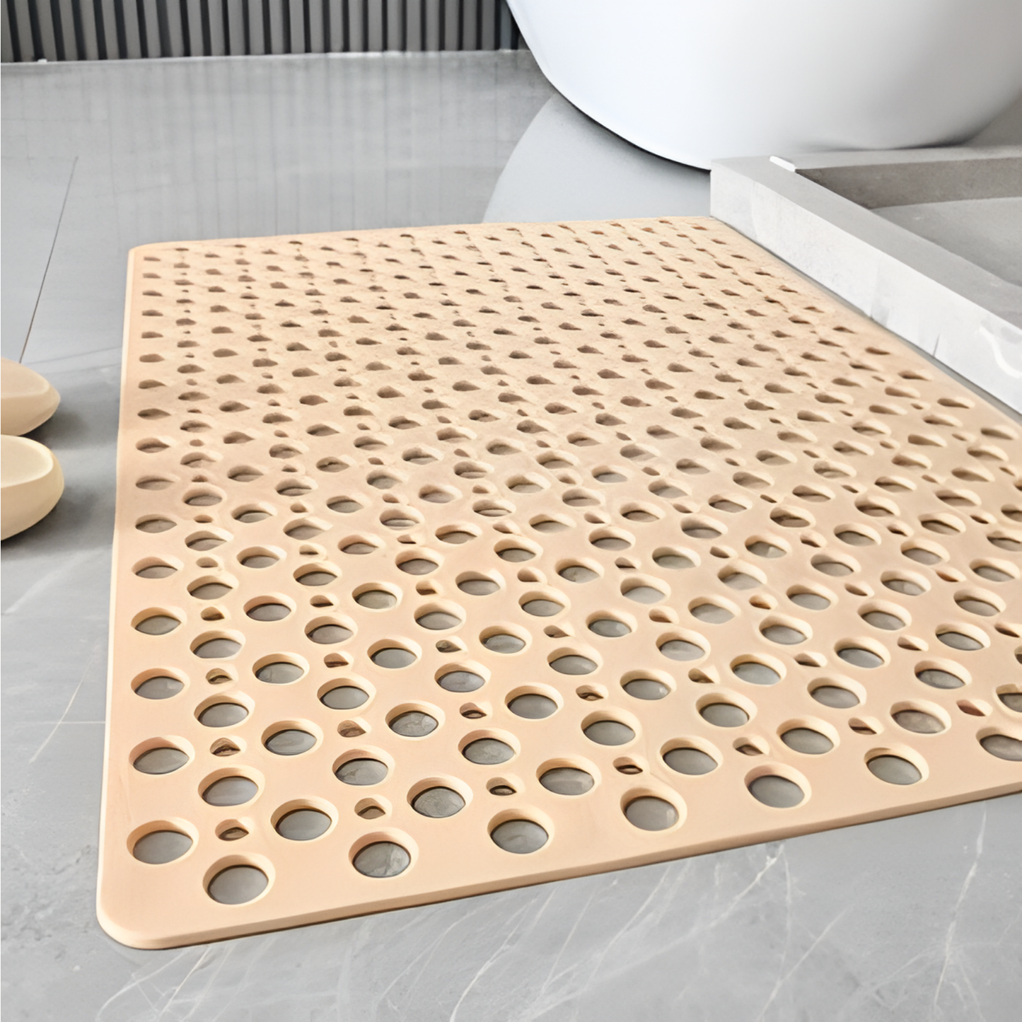 Non-Slip Shower Mat with Suction Cups