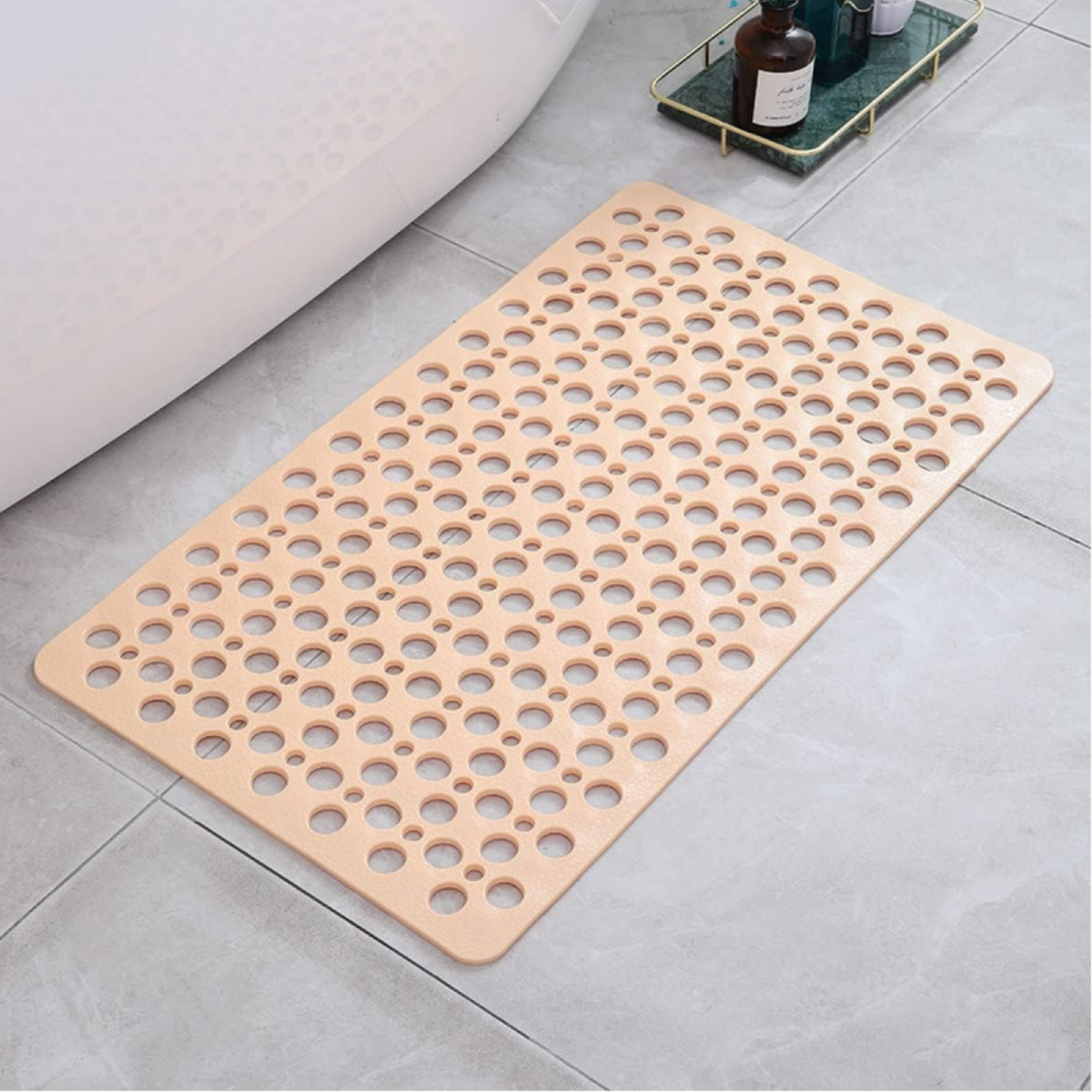 Non-Slip Shower Mat with Suction Cups