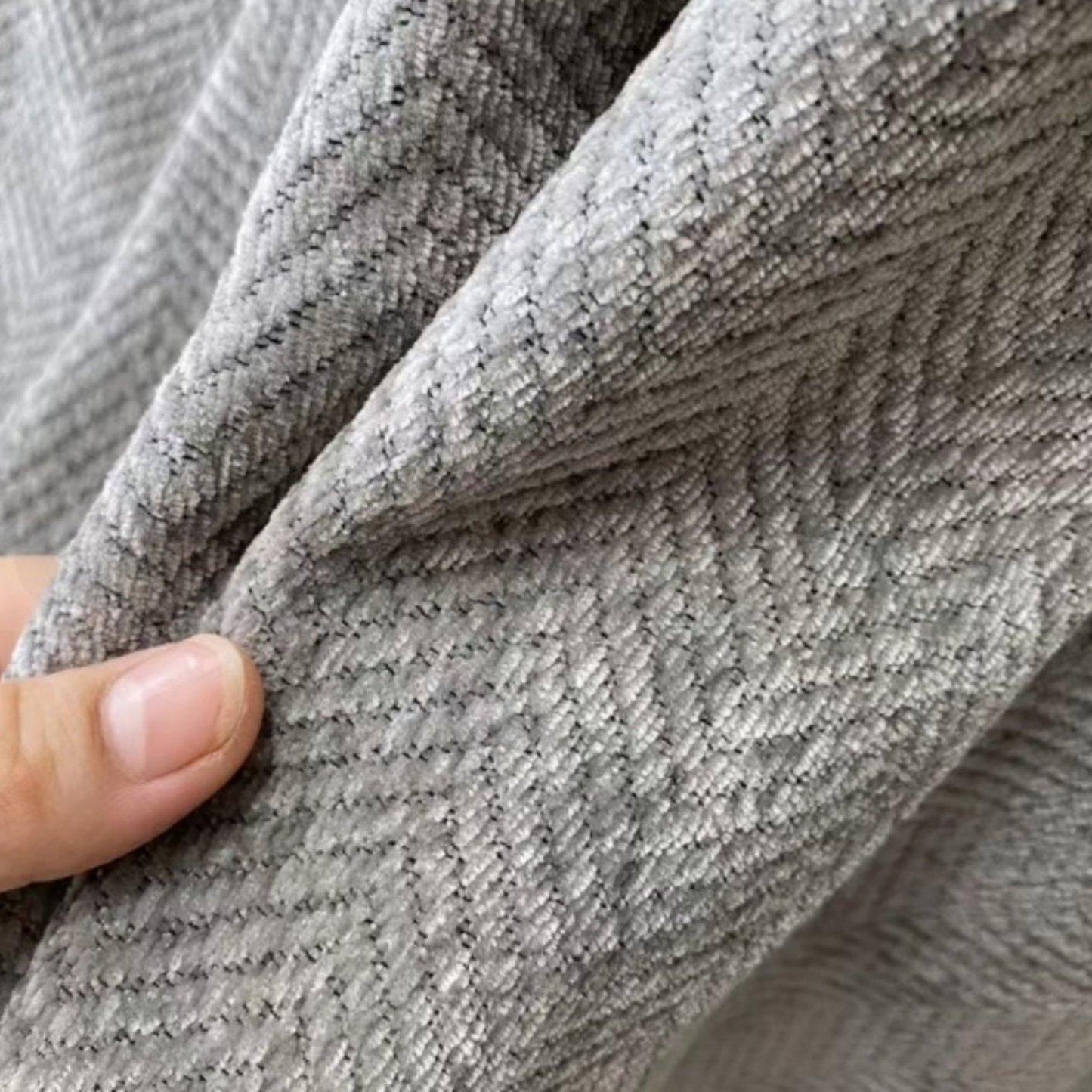 Chenille Sofa Cover Throw - Pet-Friendly Washable Furniture Protector with Tassels