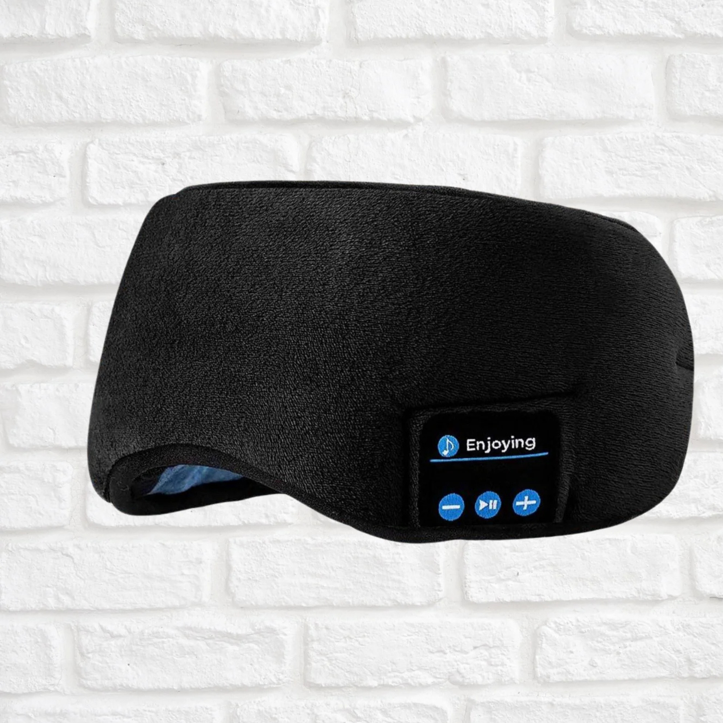 Bluetooth Sleep Headphones Eye Mask - Wireless Music Sleep Mask with Built-In Speakers