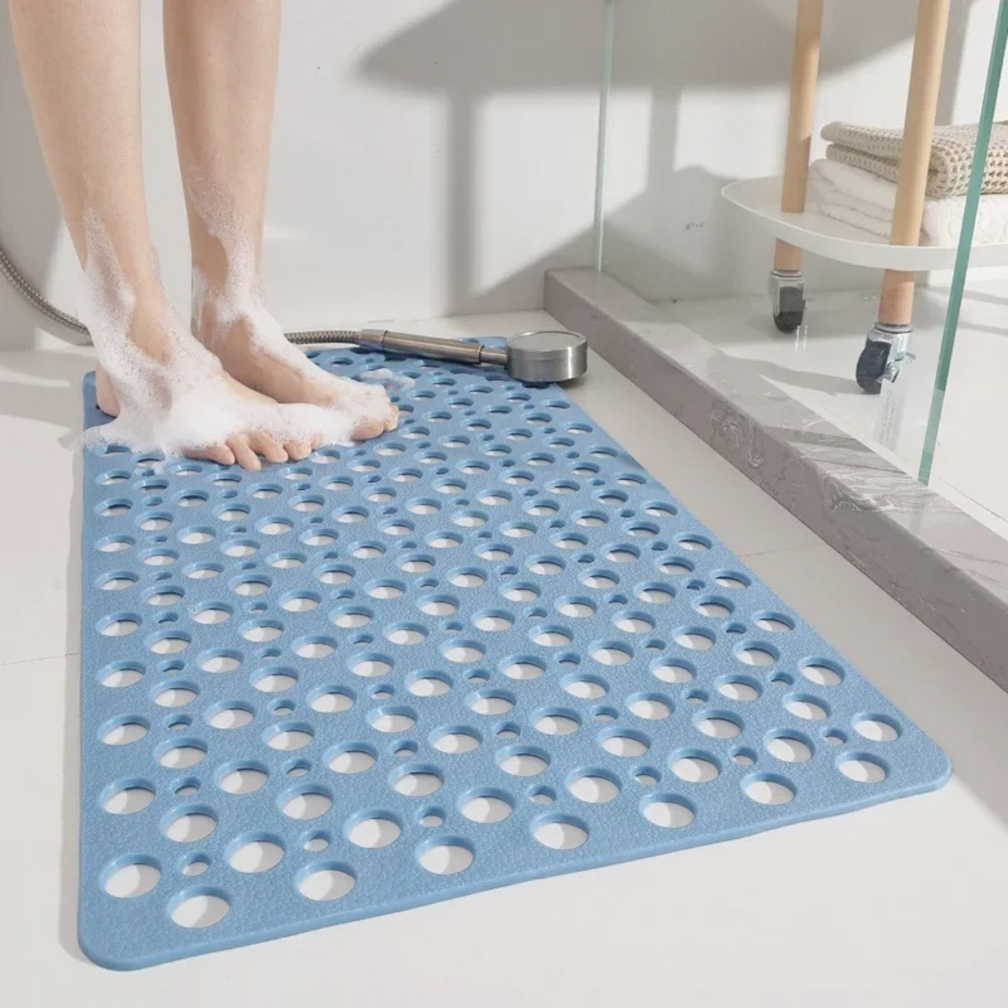 Non-Slip Shower Mat with Suction Cups