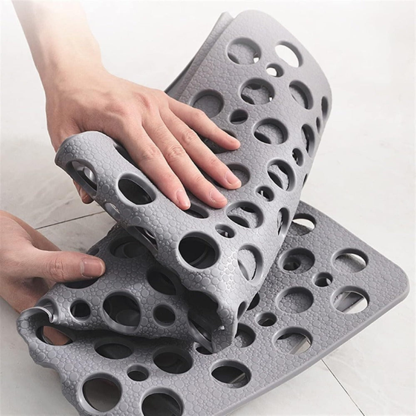 Non-Slip Shower Mat with Suction Cups