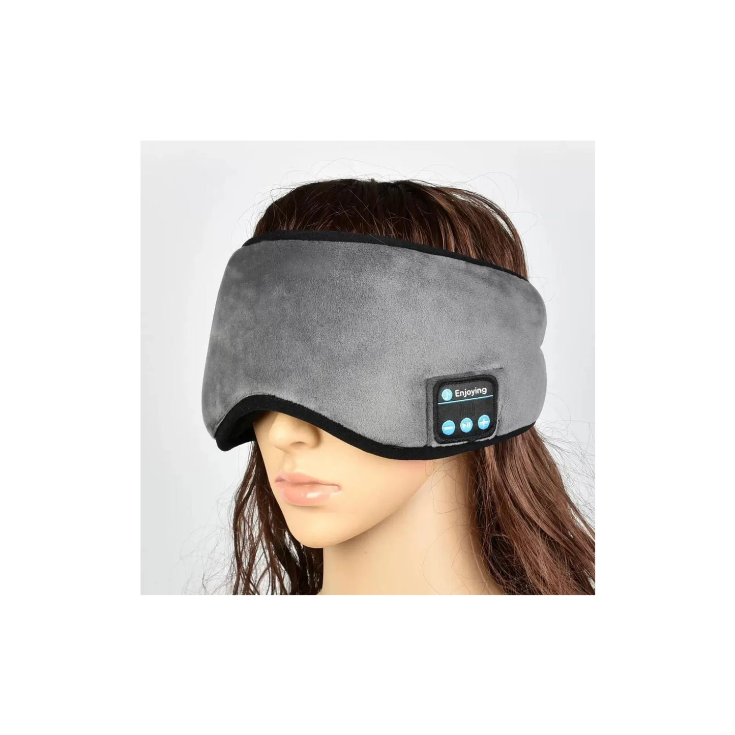 Bluetooth Sleep Headphones Eye Mask - Wireless Music Sleep Mask with Built-In Speakers
