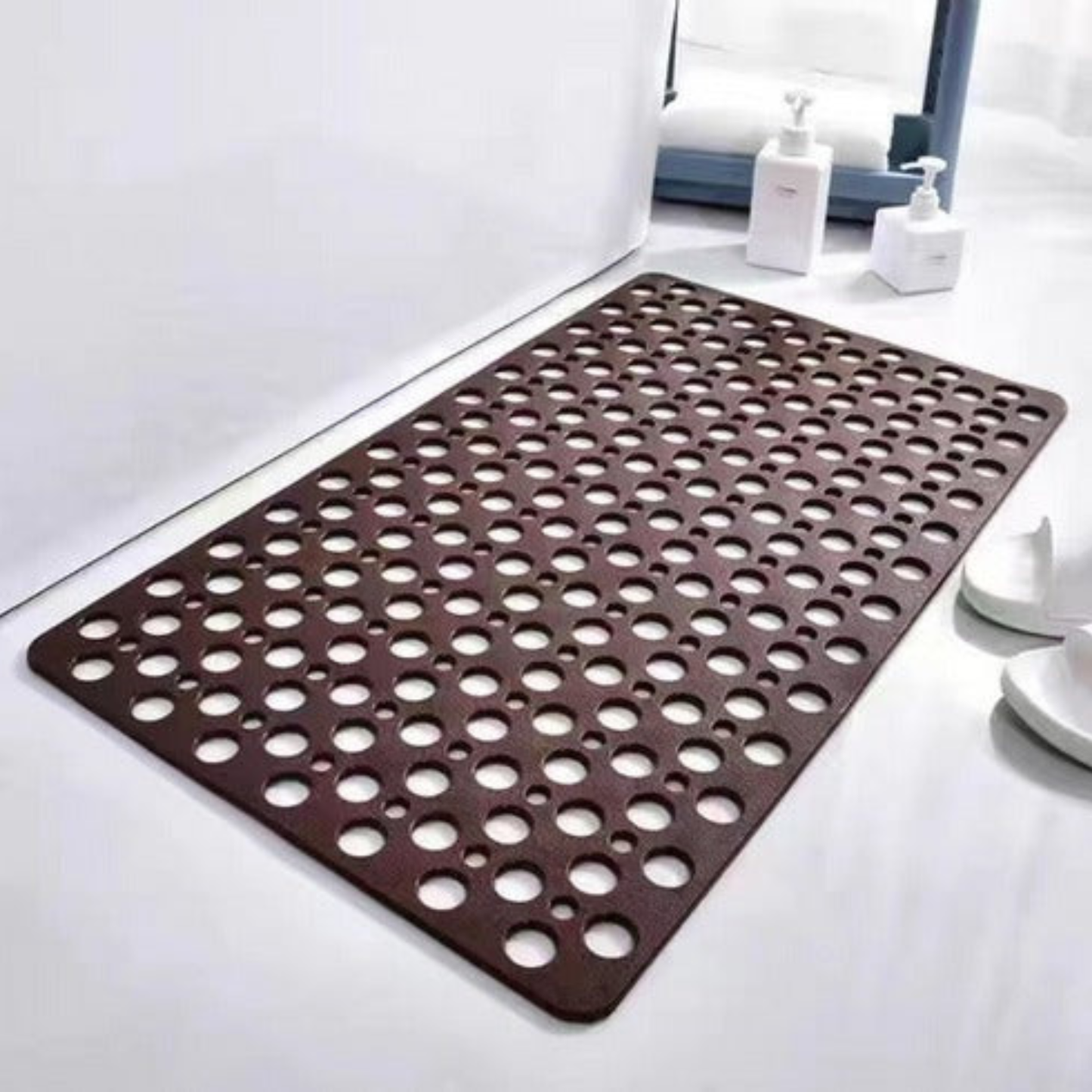 Non-Slip Shower Mat with Suction Cups