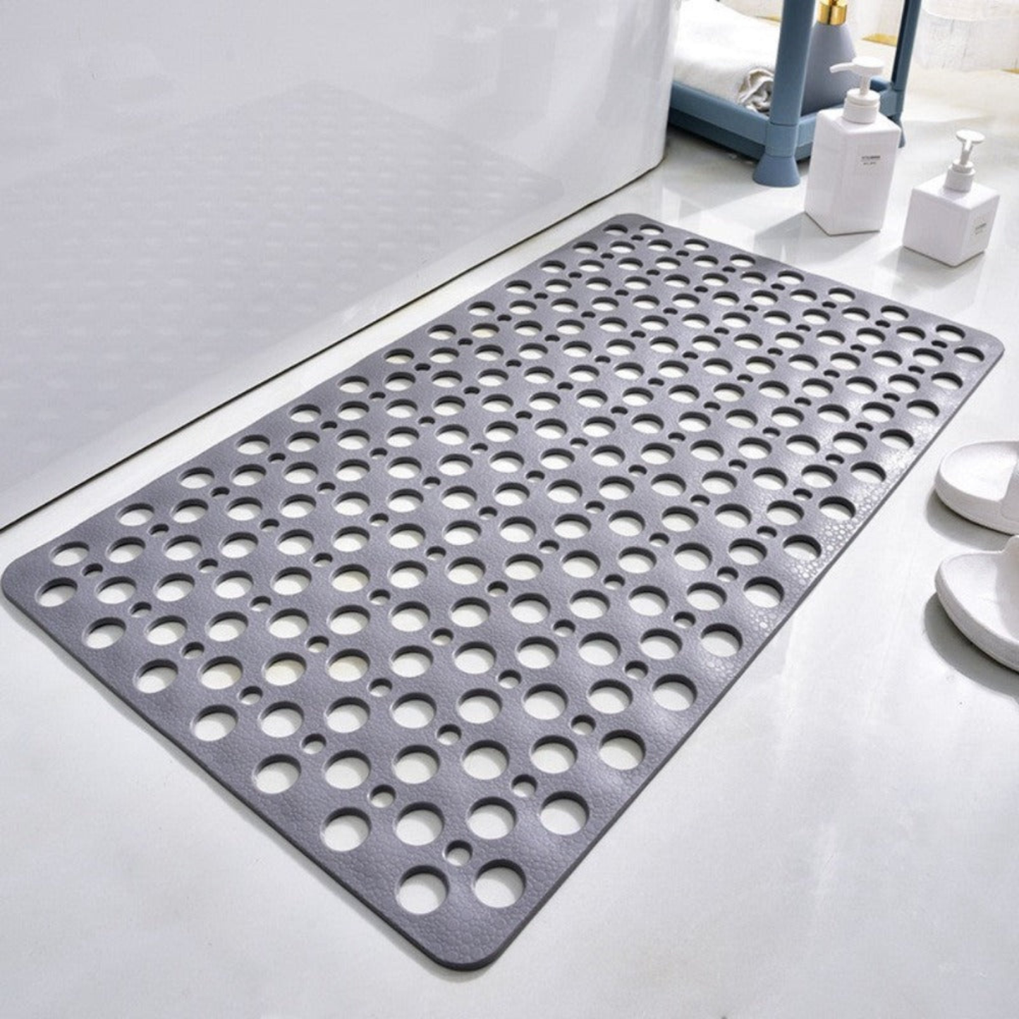 Non-Slip Shower Mat with Suction Cups