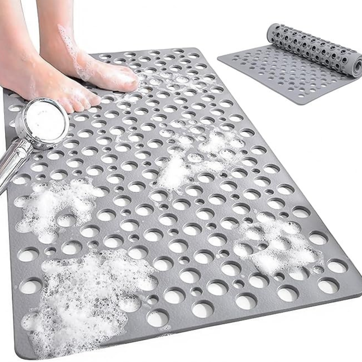 Non-Slip Shower Mat with Suction Cups