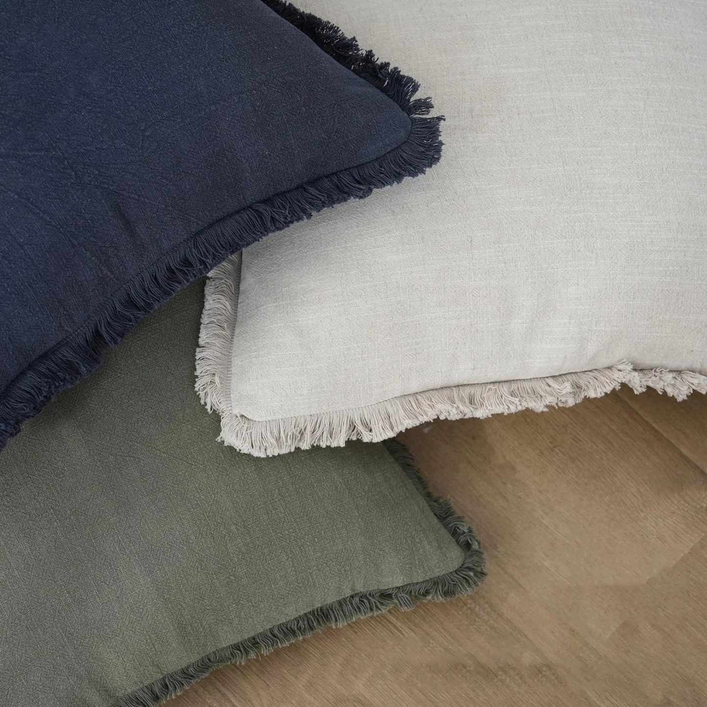 Nordic Frill Cushion Covers | Cotton & Linen Decorative Covers